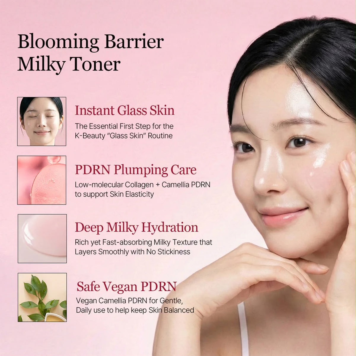 CAMELLIA DEEP COLLAGEN MILKY PDRN TONER 150ML