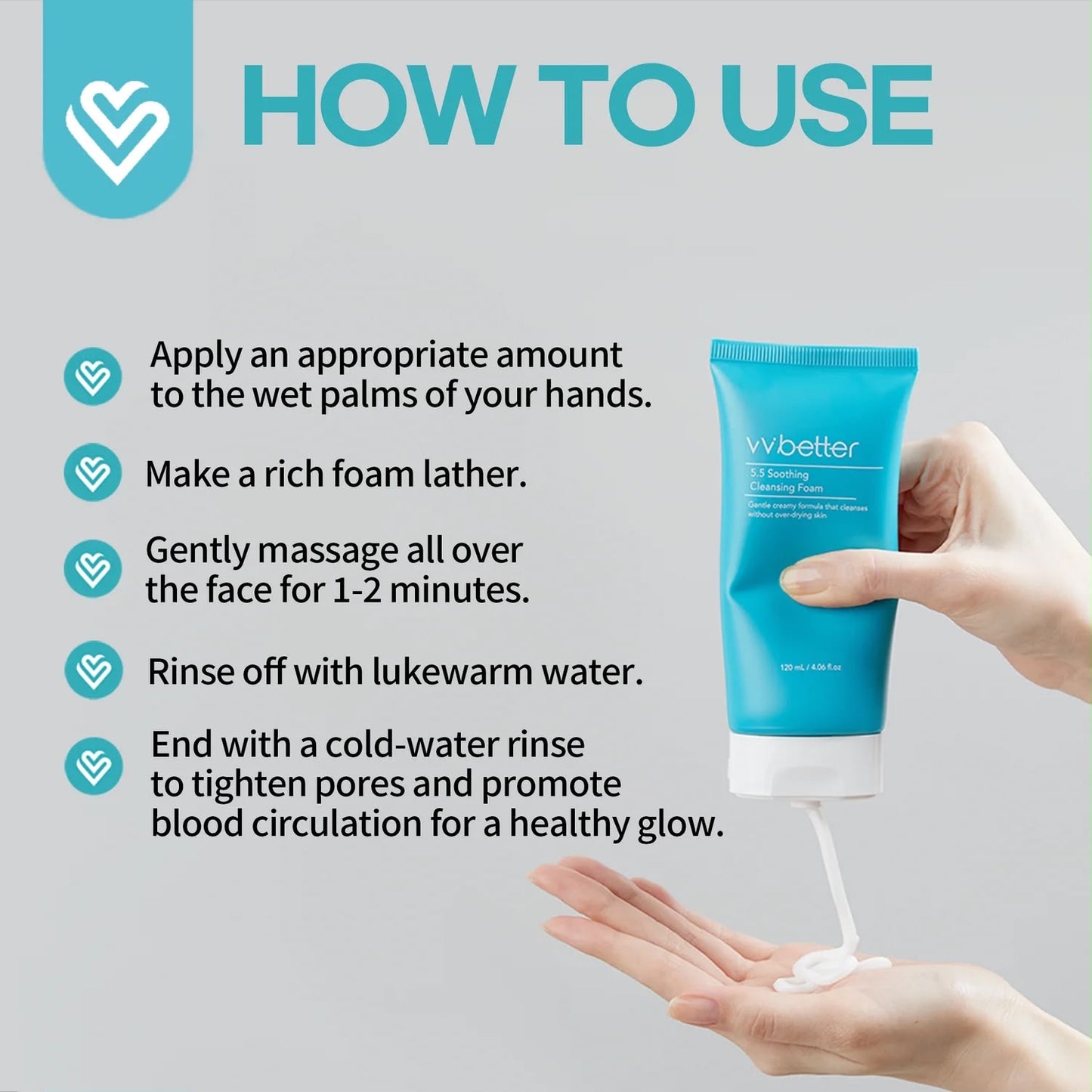 5.5 SOOTHING CLEANSING FOAM