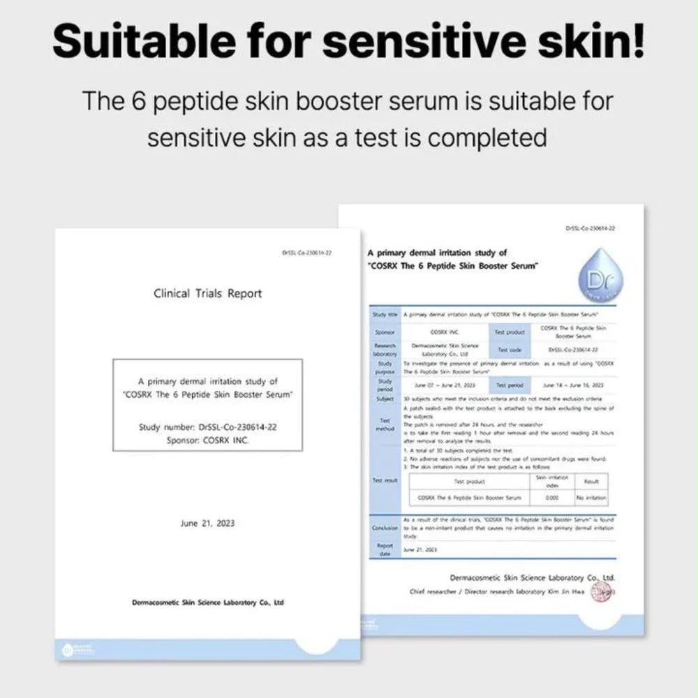 THE 6 PEPTIDE SKIN BOOSTER SERUM