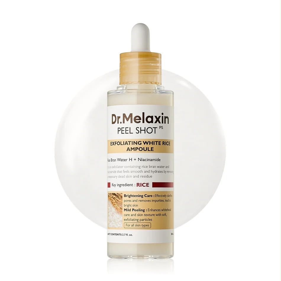 PEEL SHOT GLOW WHITE RICE PEELING AMPOULE