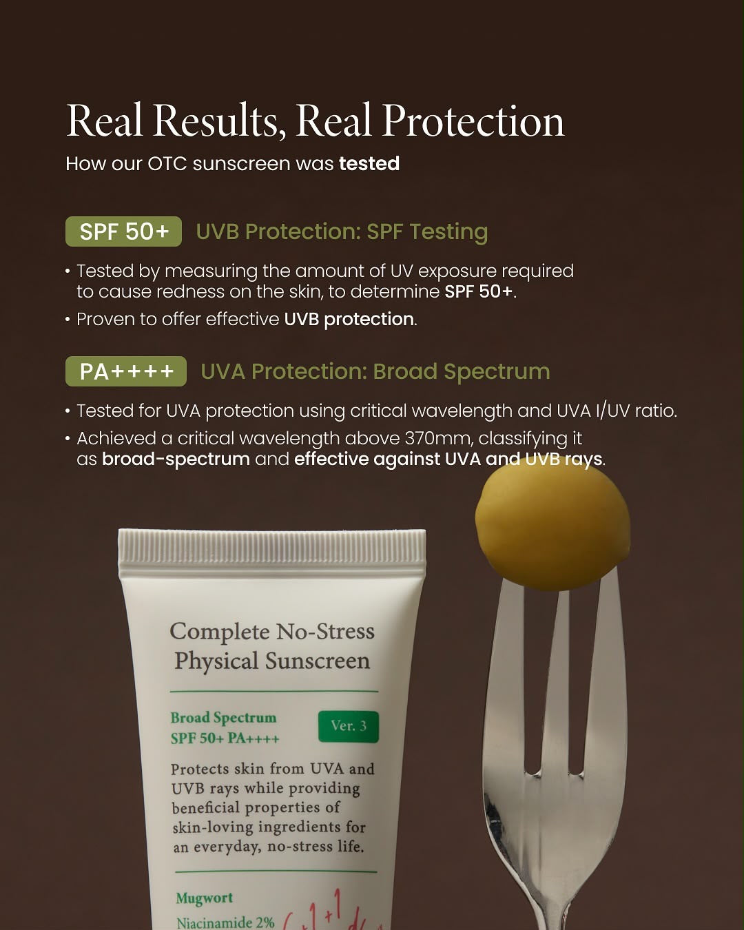 Complete No-Stress Physical Sunscreen (SPF50+/PA++++)