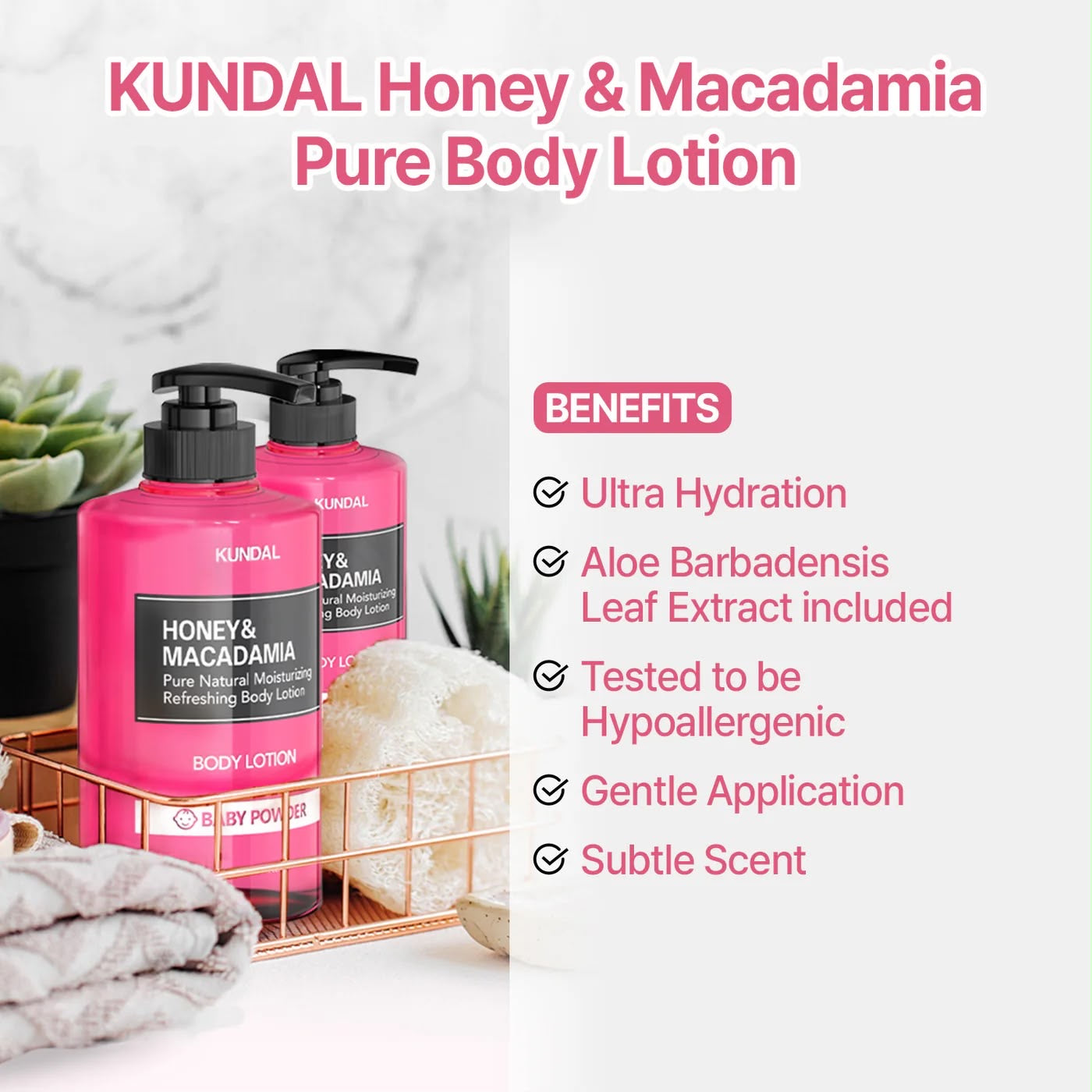 HONEY & MACADAMIA PURE BODY LOTION
