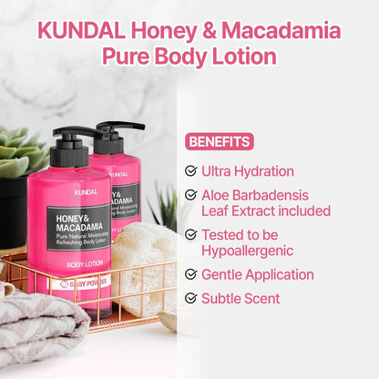 HONEY & MACADAMIA PURE BODY LOTION