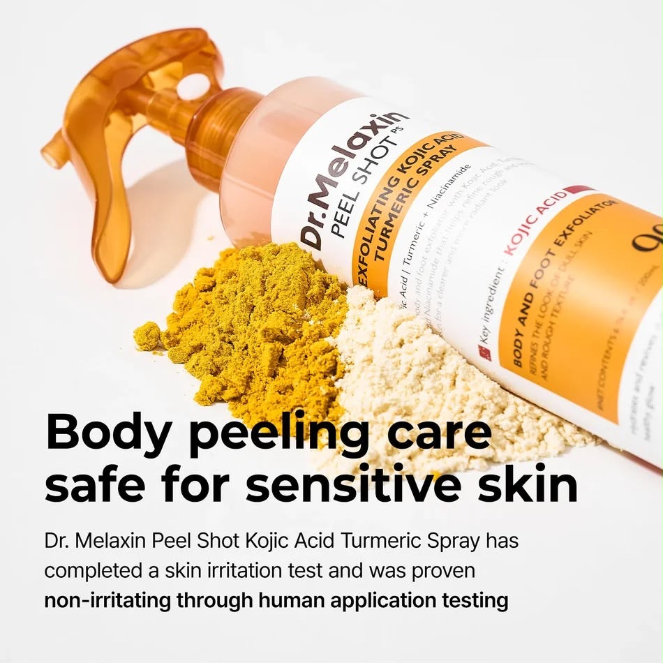 PEEL SHOT EXFOLIATING KOJIC ACID TURMERIC SPRAY