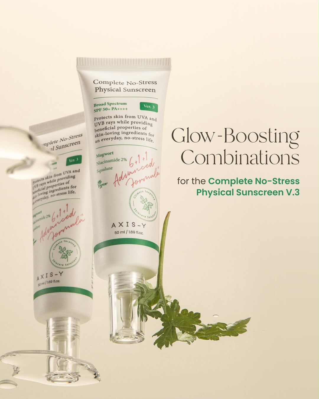 Complete No-Stress Physical Sunscreen (SPF50+/PA++++)