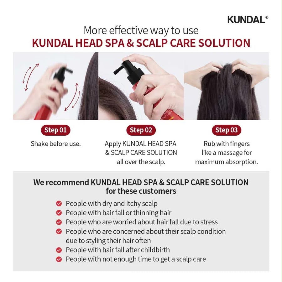 HEAD SPA + SCALP CARE + SCALP TONIC
