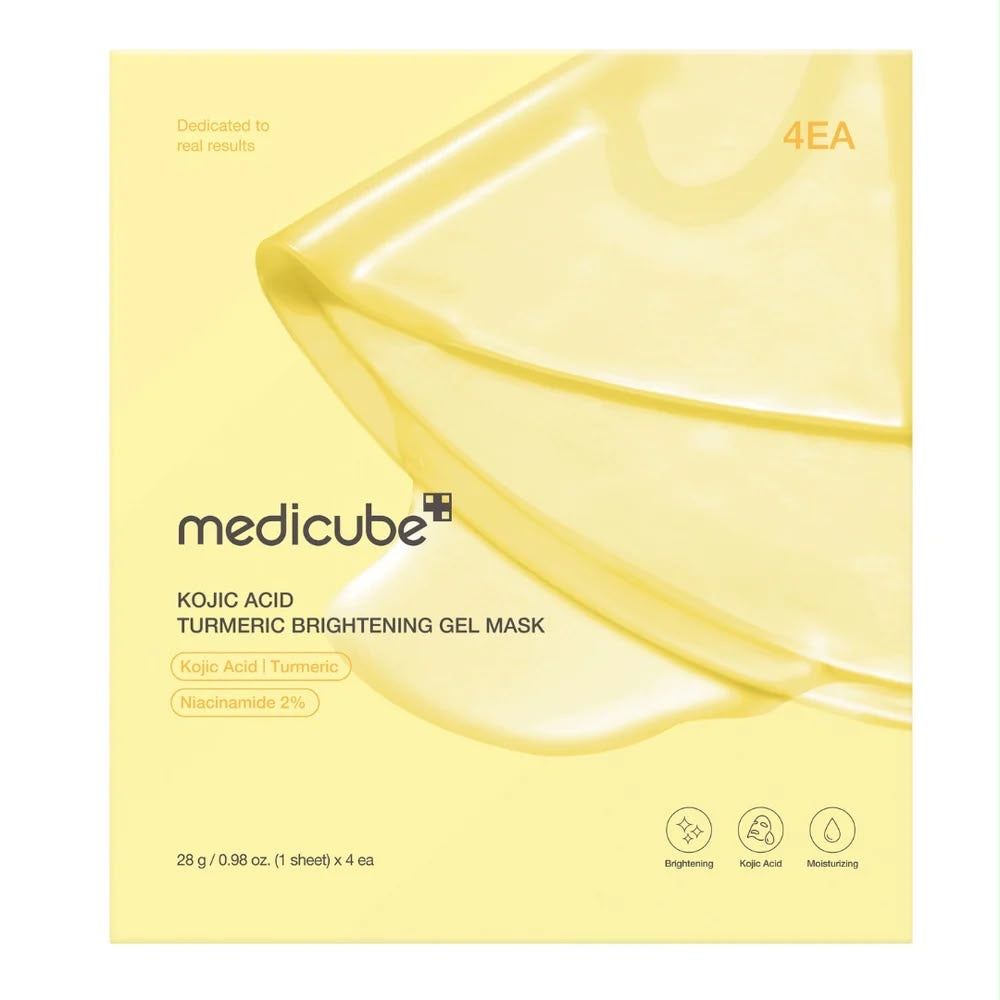 KOJIC ACID TURMERIC BRIGHTENING GEL MASK - 1 MASK