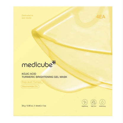 KOJIC ACID TURMERIC BRIGHTENING GEL MASK - 1 MASK