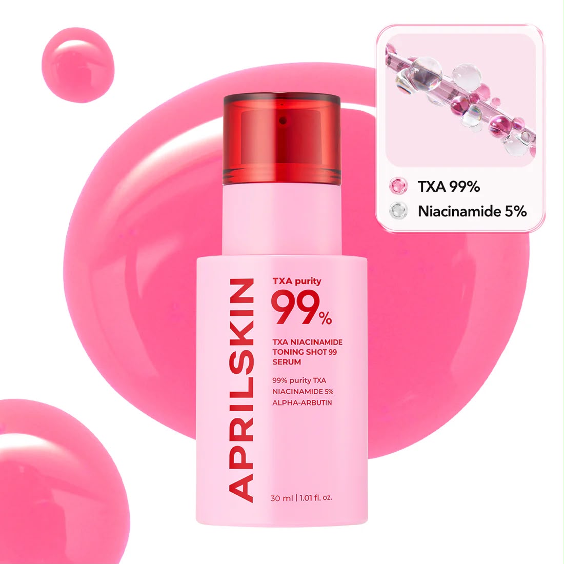 TXA Niacinamide Toning Shot 99 Spicule Serum