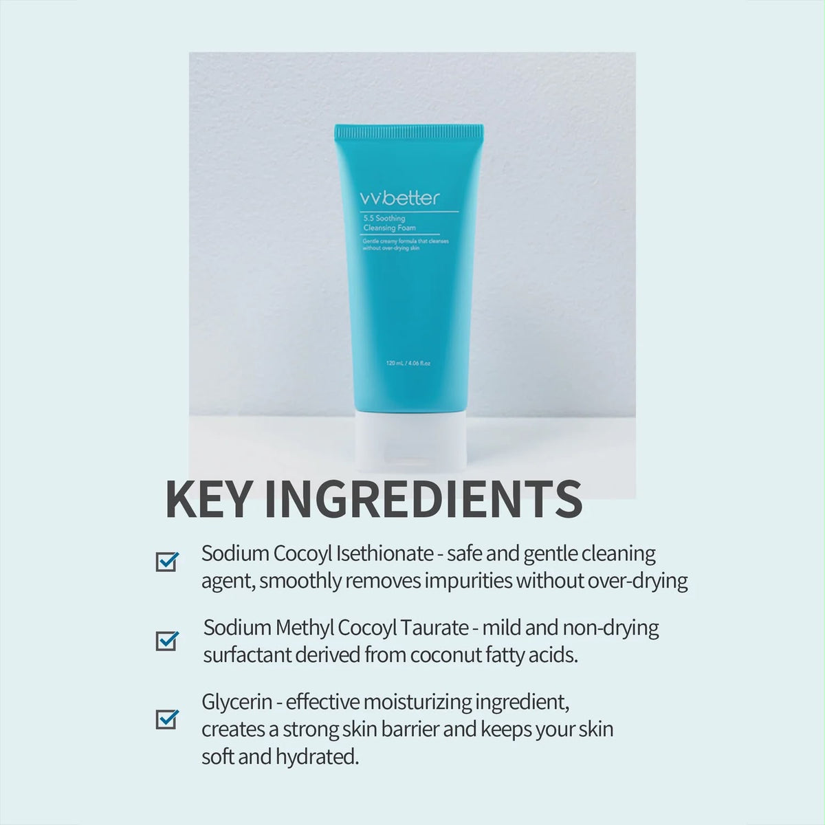 5.5 SOOTHING CLEANSING FOAM