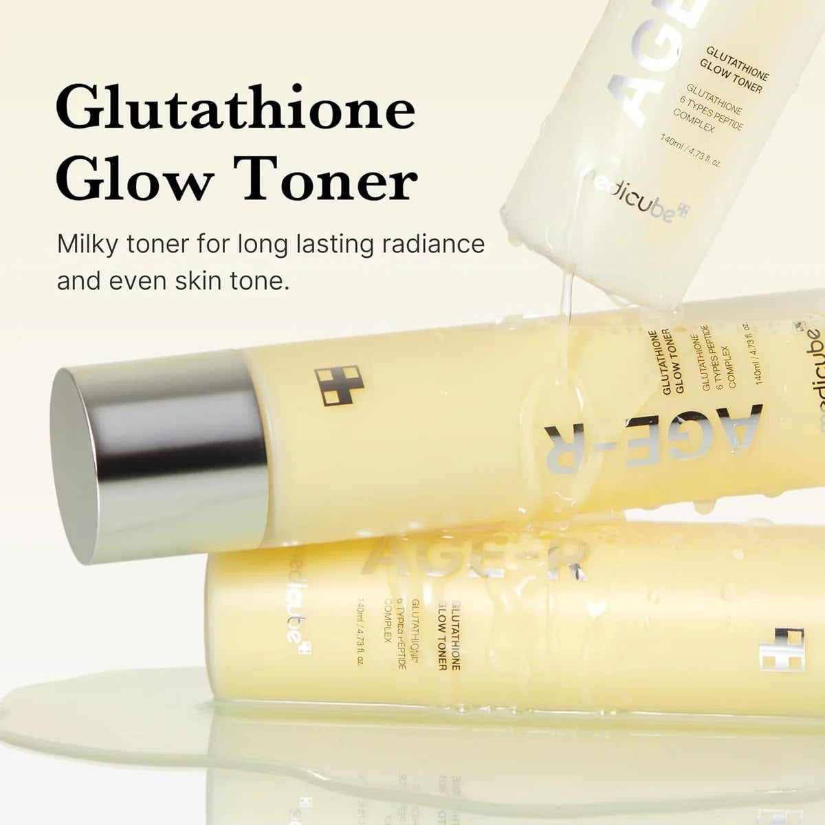 AGE-R GLUTATHIONE GLOW MILK TONER