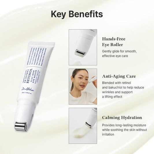 RETINOL FLAT IRON EYE ROLLER