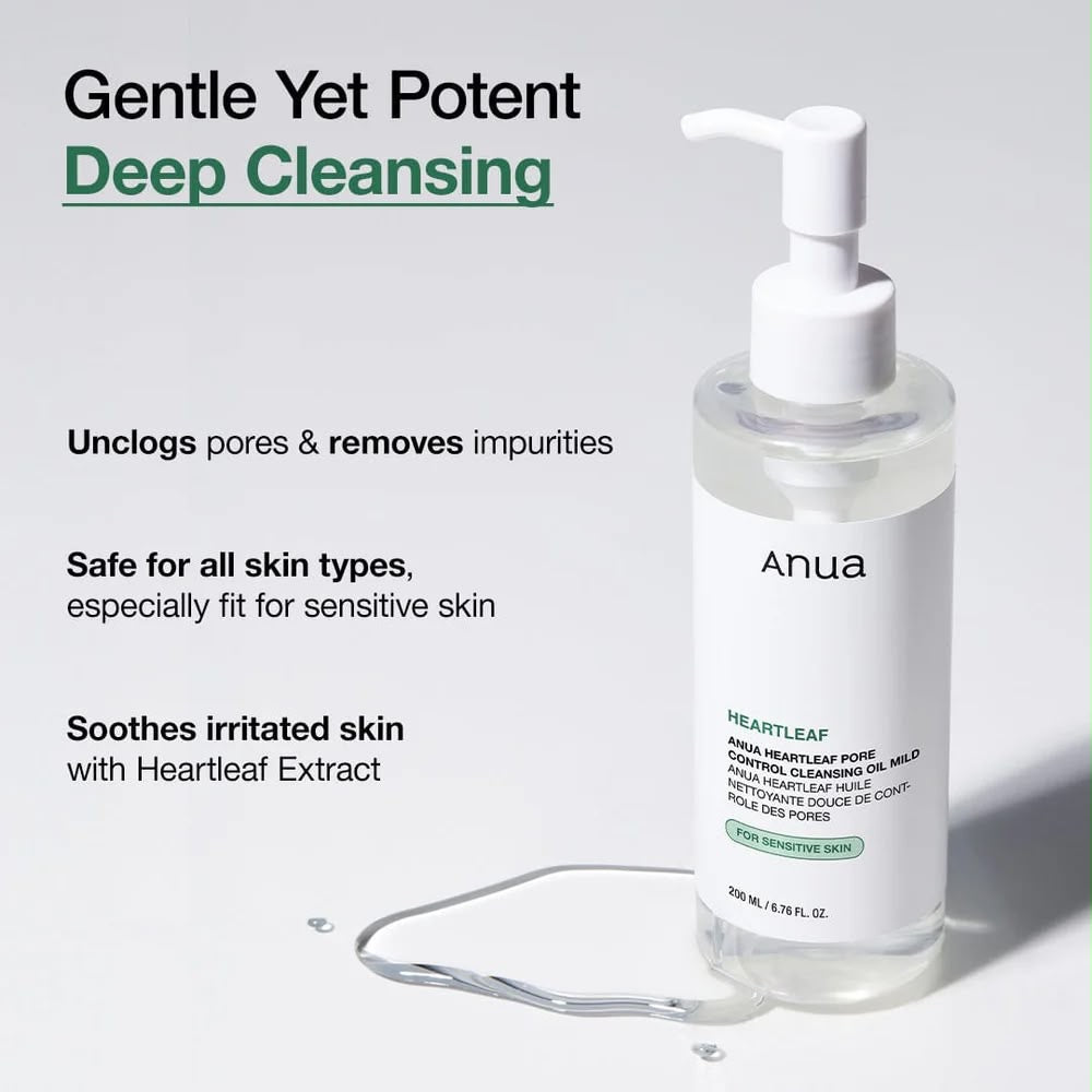 Heartleaf Pore Cleansing Oil Mild
