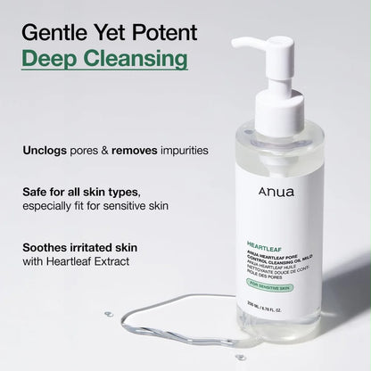 Heartleaf Pore Cleansing Oil Mild
