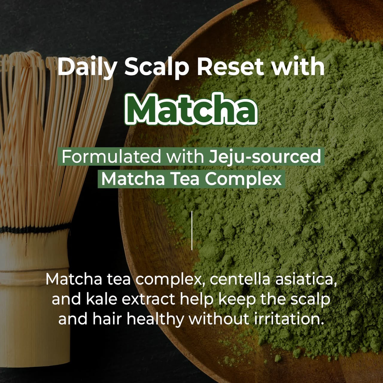 MATCHA & KALE CLARIFYING SEA SALT SCALP SCALER