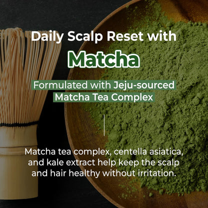 MATCHA & KALE CLARIFYING SEA SALT SCALP SCALER