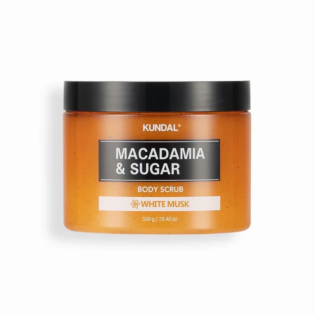 MACADAMIA & SUGAR BODY SCRUB 550G – 4 SCENTS