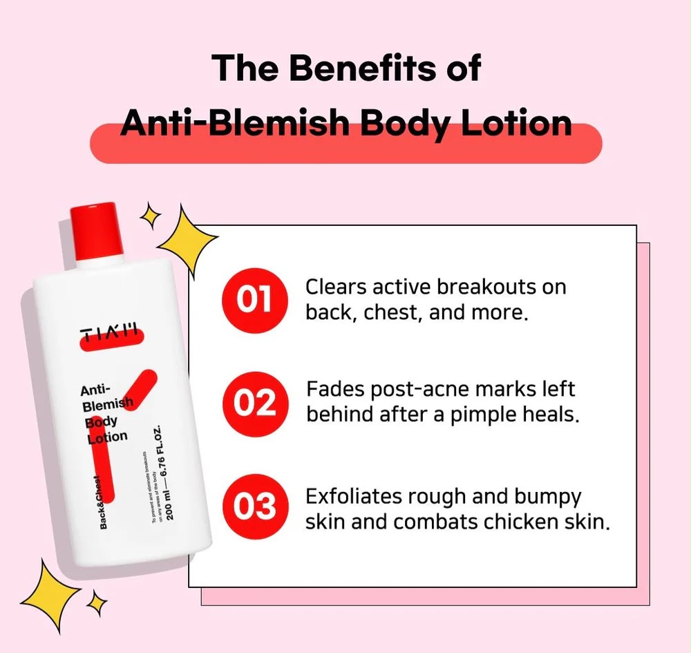 ANTI BLEMISH BODY LOTION