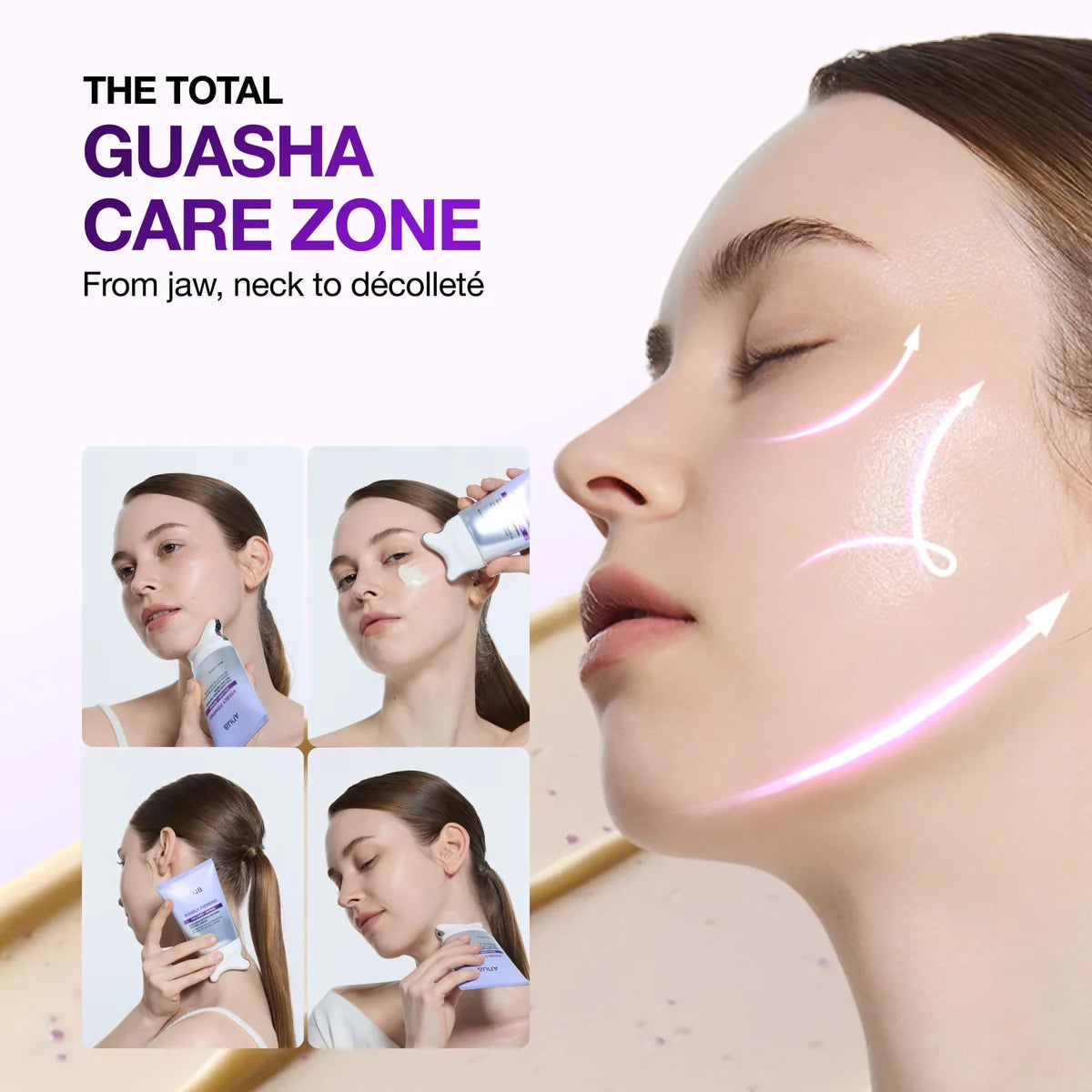 anua collagen retinol refining gua sha cream 80ml