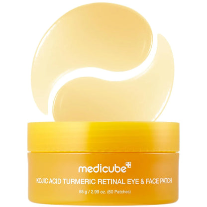 KOJIC ACID TURMERIC EYE PATCHES - 60 PCS