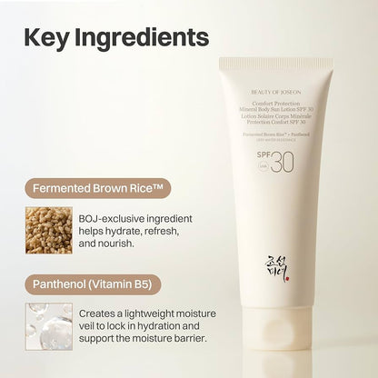 Comfort Protection Mineral Body Sun Lotion SPF 40