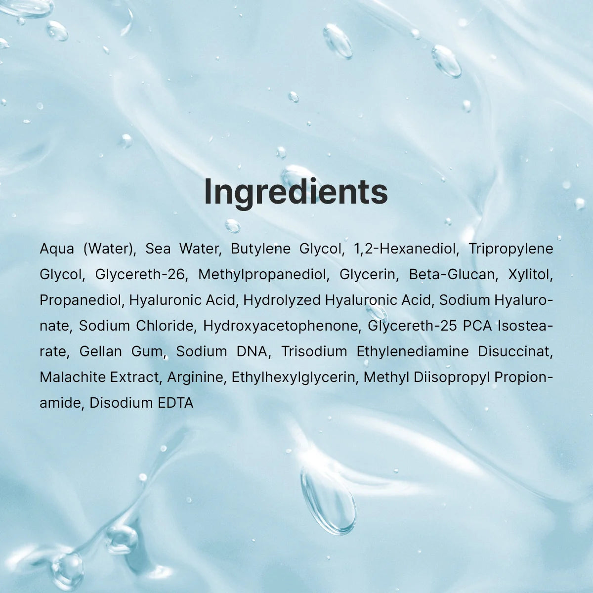 Aqua Marine Jelly Mist