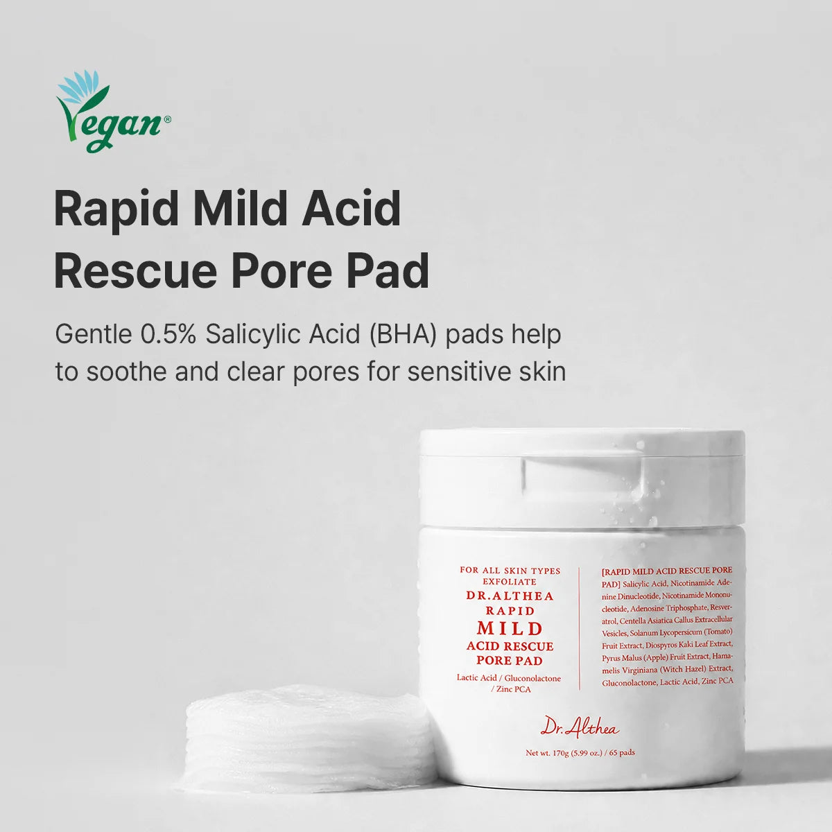 Rapid Mild Acid Rescue Pore Pad