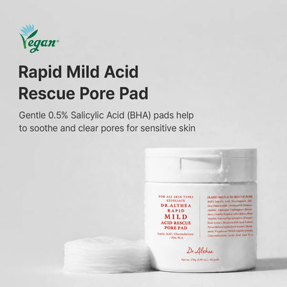 Rapid Mild Acid Rescue Pore Pad