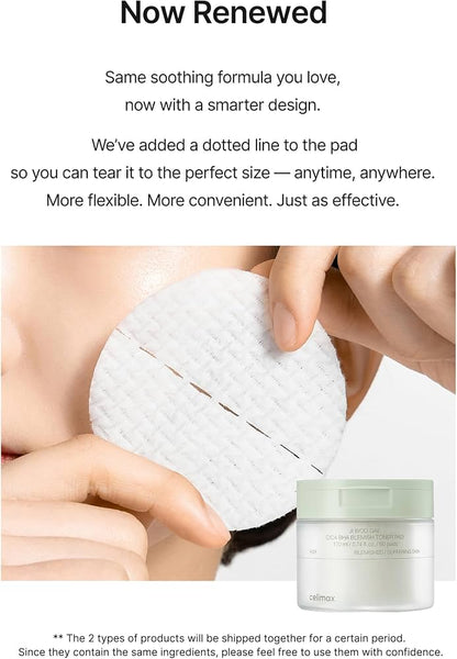 Ji Woo Gae Cica BHA Blemish Toner Pad