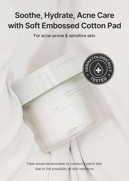 Ji Woo Gae Cica BHA Blemish Toner Pad