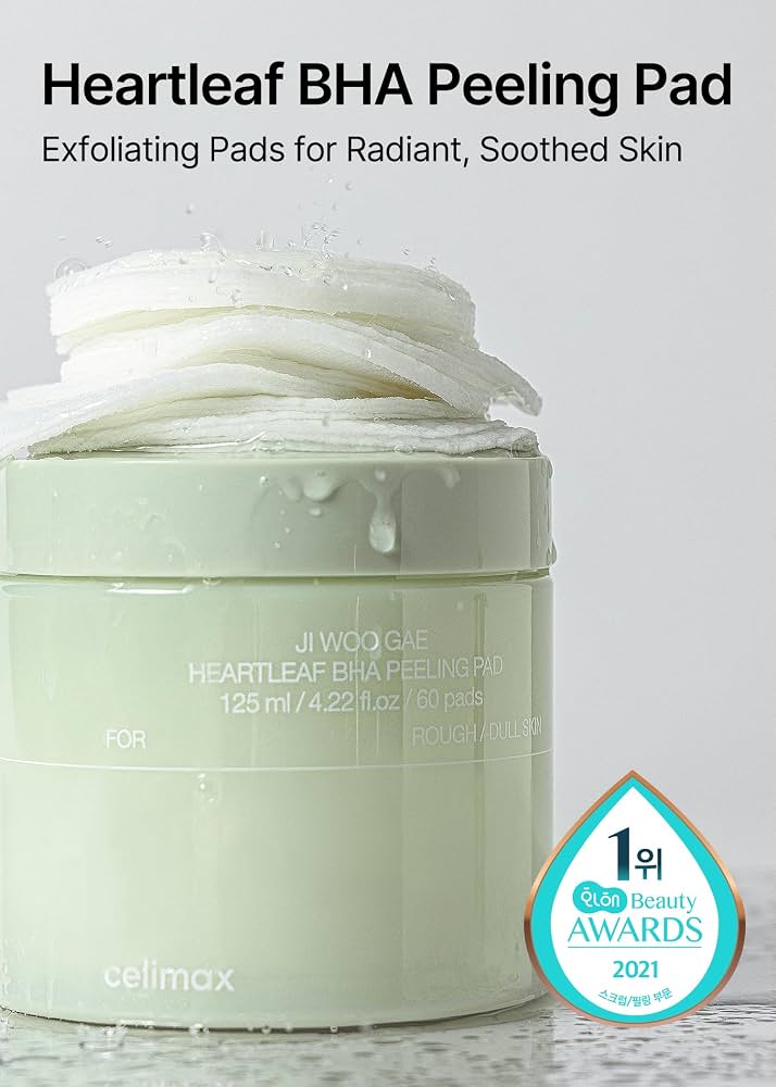 Ji Woo Gae Heartleaf BHA Peeling Pad
