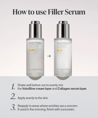 DEEP COLLAGEN ANTI-WRINKLE CREAM IN SERUM