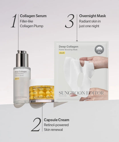 DEEP COLLAGEN ANTI-WRINKLE CREAM IN SERUM