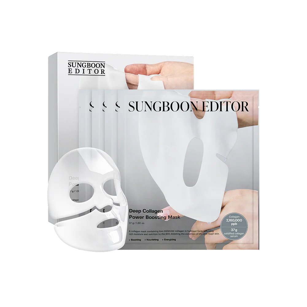 SUNGBOON EDITOR DEEP COLLAGEN POWER BOOSTING MASK 4EA