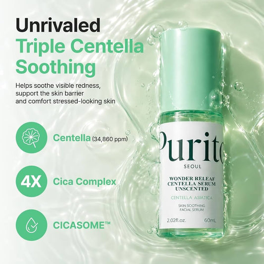 Wonder Releaf Centella Serum Unscented