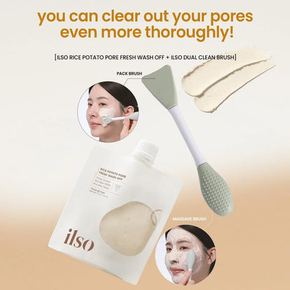 RICE POTATO PORE FRESH WASH-OFF FACE MASK