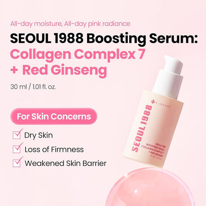 SEOUL 1988 BOOSTING SERUM: COLLAGEN COMPLEX 7 + RED GINSENG