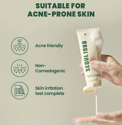 SEOUL 1988 Cleansing Foam : Pine Cica 1% + Probiotics