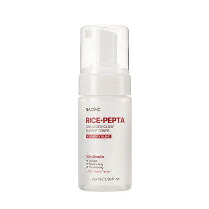 RICE PEPTA COLLAGEN GLOW BUBBLE TONER 100ML
