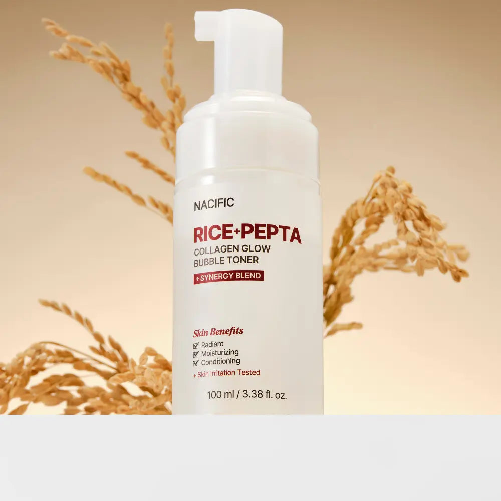 RICE PEPTA COLLAGEN GLOW BUBBLE TONER 100ML