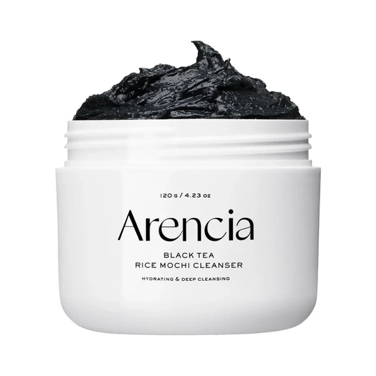 Arencia Black Tea Rice Mochi Cleanser