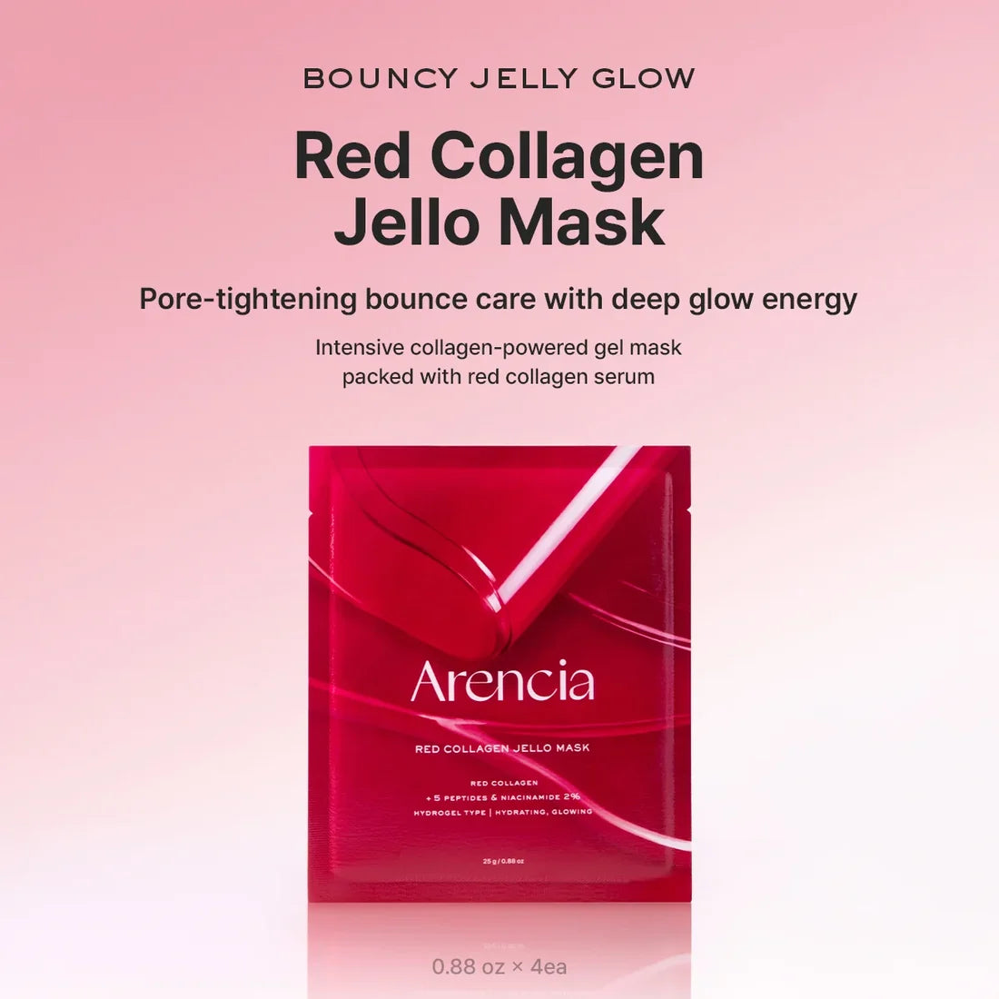Arencia Red Collagen Jello Overnight Mask