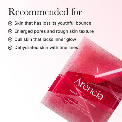 Arencia Red Collagen Jello Overnight Mask