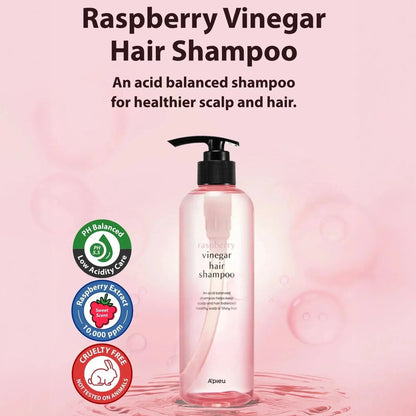RASPBERRY VINEGAR HAIR SHAMPOO 500 ML