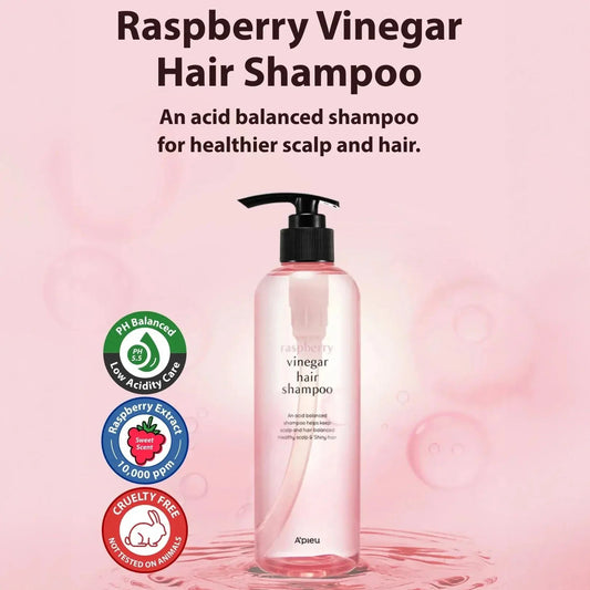 RASPBERRY VINEGAR HAIR SHAMPOO 500 ML
