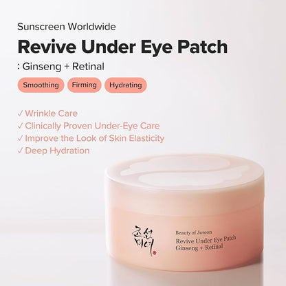 REVIVE UNDER EYE PATCH GINSENG + RETINAL