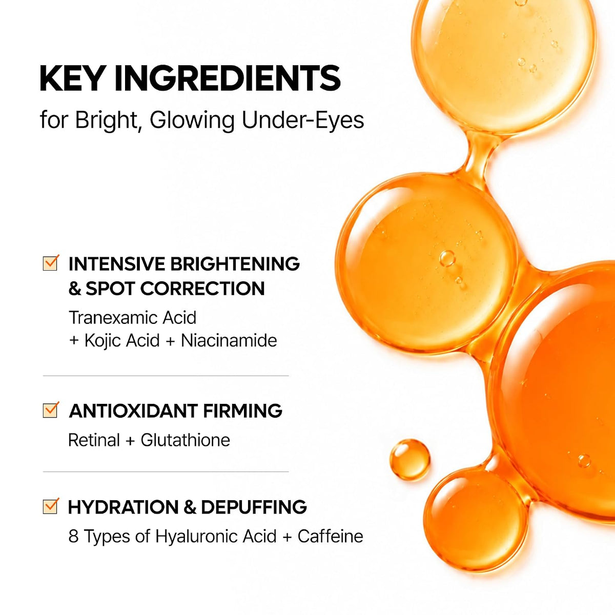 TX KOJIC ACID RETINAL EYE PATCH