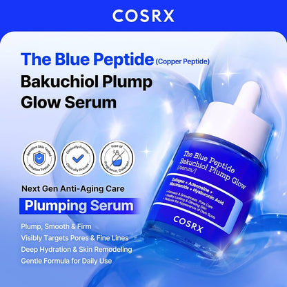 The Blue Peptide Bakuchiol Plump Glow Serum