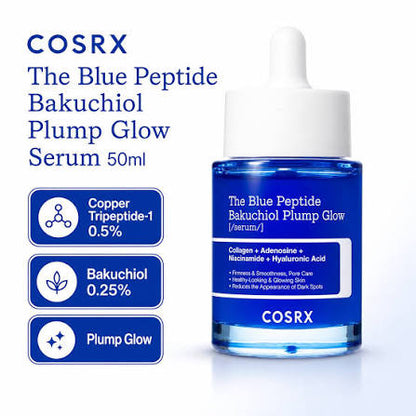 The Blue Peptide Bakuchiol Plump Glow Serum