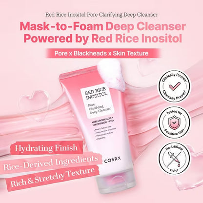 RED RICE INOSITOL PORE CLARIFYING DEEP CLEANSER